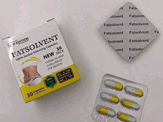 كبسولات فات سولفينت للتخسيس Fat Solvent