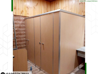 قواطيع وابواب حمامات والواح من الكومباكت (فرنسي -هندي -صيني ) في ايجي ستون