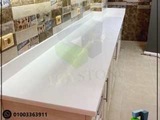 مطابخ وقرص واحواض من الكوريان corian في ايجي ستون