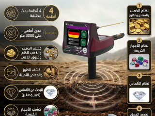 كاشف الذهب جهاز تيتان 500 سمارت المتطور