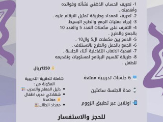 دورة إعداد مدربات الحساب الذهني – RH mas