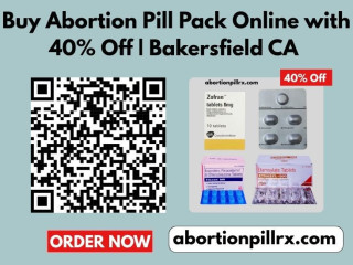 Buy Abortion Pill Pack Online with 40% Off | Bakersfield CA